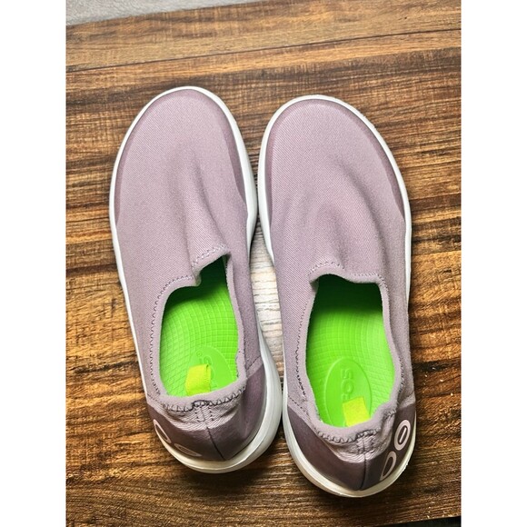 Womens 6 37 Oofos Oomg EEzee Low Light Purple Casual Walking Comfort Recovery - Picture 8 of 9